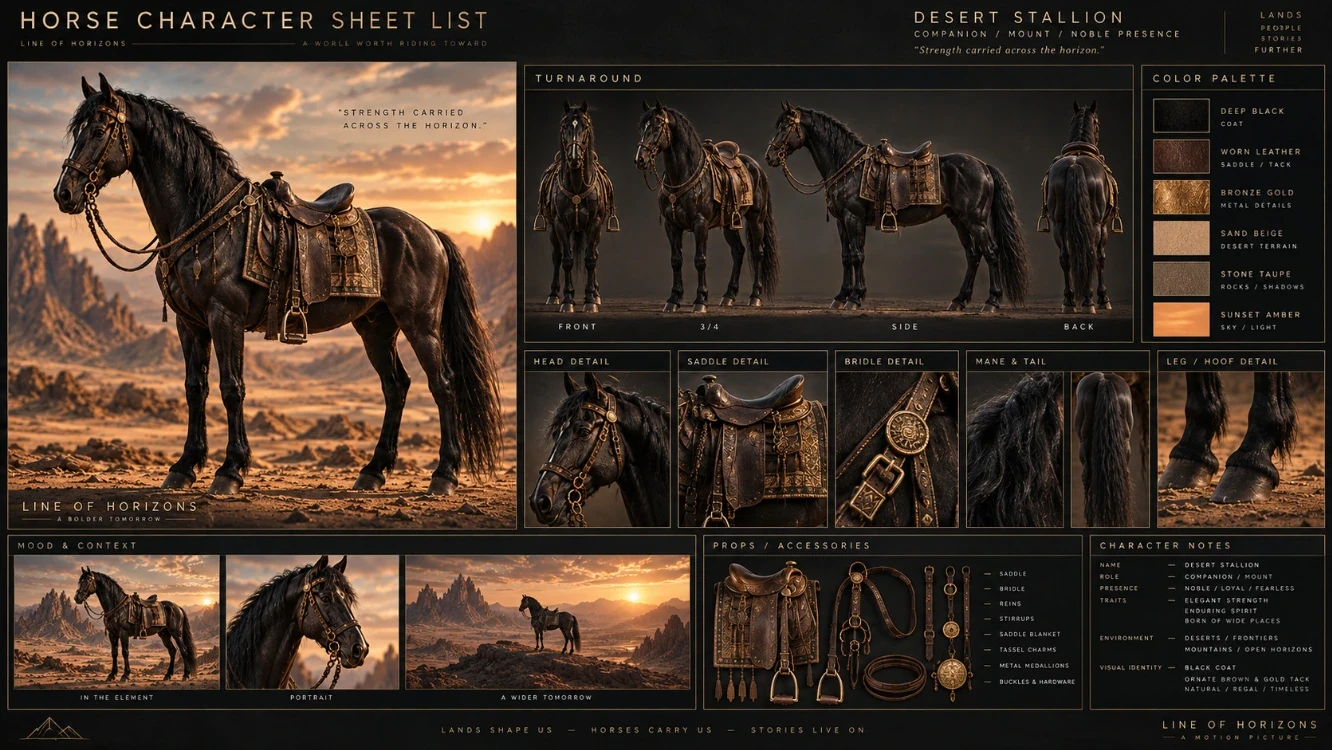 Horse + tack